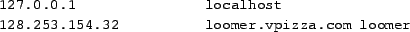 \begin{tscreen}
/bin/hostname loomer.vpizza.com
\end{tscreen}