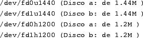 \begin{tscreen}
(a) Funciona con la mayora de las unidades ATAPI/IDE (/dev/hd*)...
...ISP16 soundcard (/dev/sjcd) \\
(m) Intenta buscar la unidad de CD
\end{tscreen}