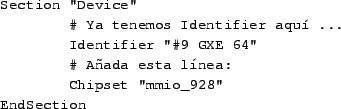 \begin{tscreen}\begin{verbatim}(--) SVGA: cldg5434: Specifying a Clocks line makes no sense for this driver\end{verbatim}\end{tscreen}