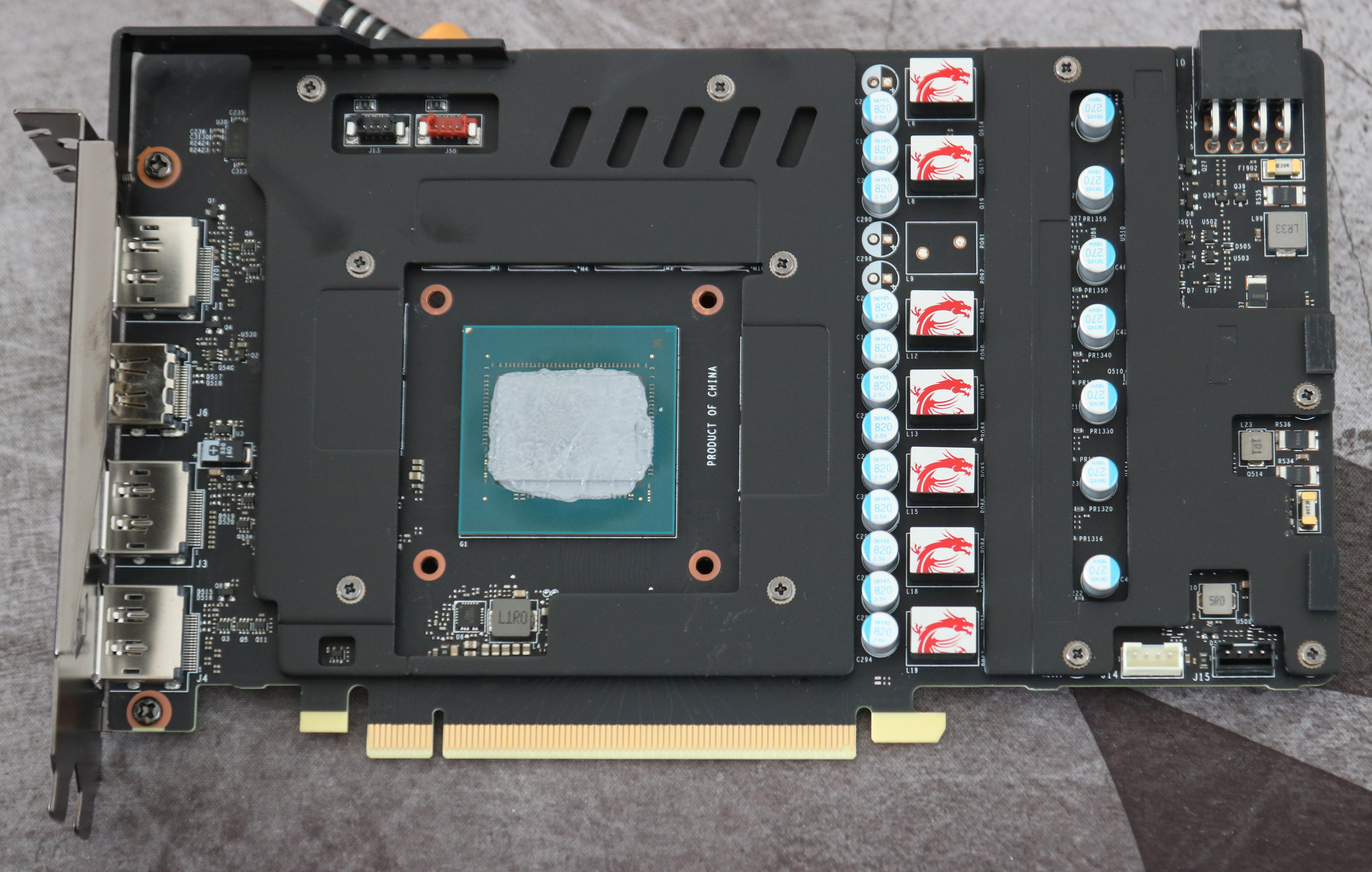 Msi Geforce Rtx 60 Gaming Z Review Product Pcb And Component Overview