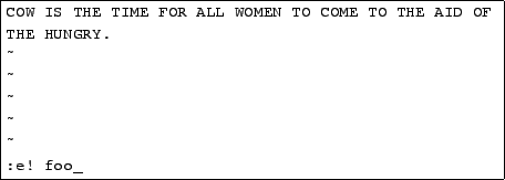 \begin{tscreen}\fbox{\begin{minipage}{0.8\textwidth}
COW IS THE TIME FOR ALL WOM...
...\
misc/ \\
papers\underline{/} \\
\~{} \\
\~{}
\end{minipage}}\end{tscreen}