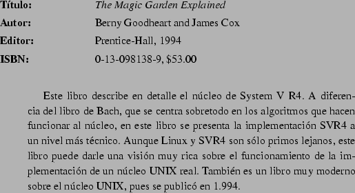 \begin{abib}
{Sistemas Abiertos}
{Luis J. Cearra Zabala}
{Universidad Politcnic...
...as ms bsicas hasta la edicin de scripts con expresiones regulares}
\end{abib}