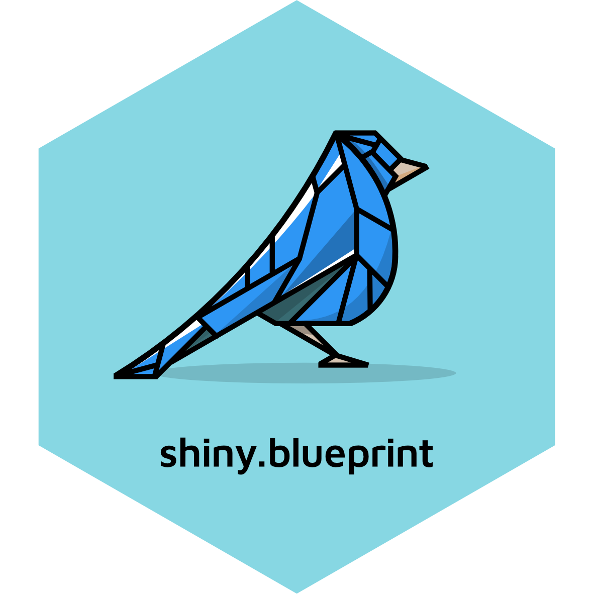 shiny.blueprint logo